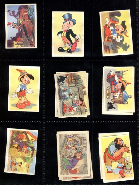 1930's De Beuklaer Chocolate Disney Lot of Over (100) Cards