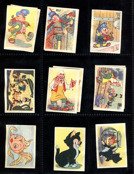 1930's De Beuklaer Chocolate Disney Lot of Over (100) Cards