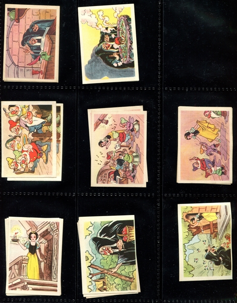 1930's De Beuklaer Chocolate Disney Lot of Over (100) Cards