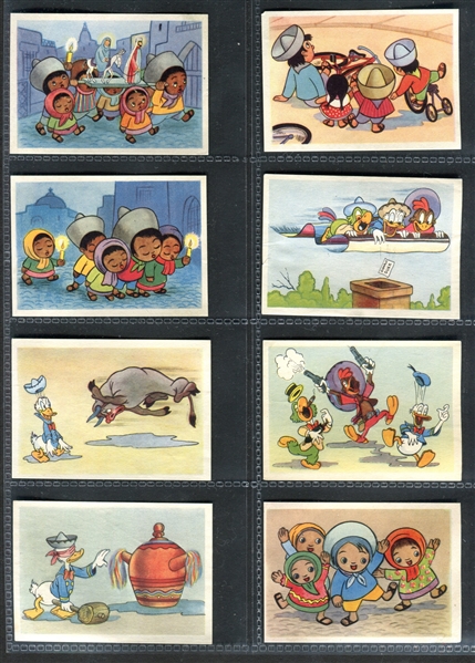 1930's De Beuklaer Chocolate Disney (Tres Caballeros) Subset of (24) Cards