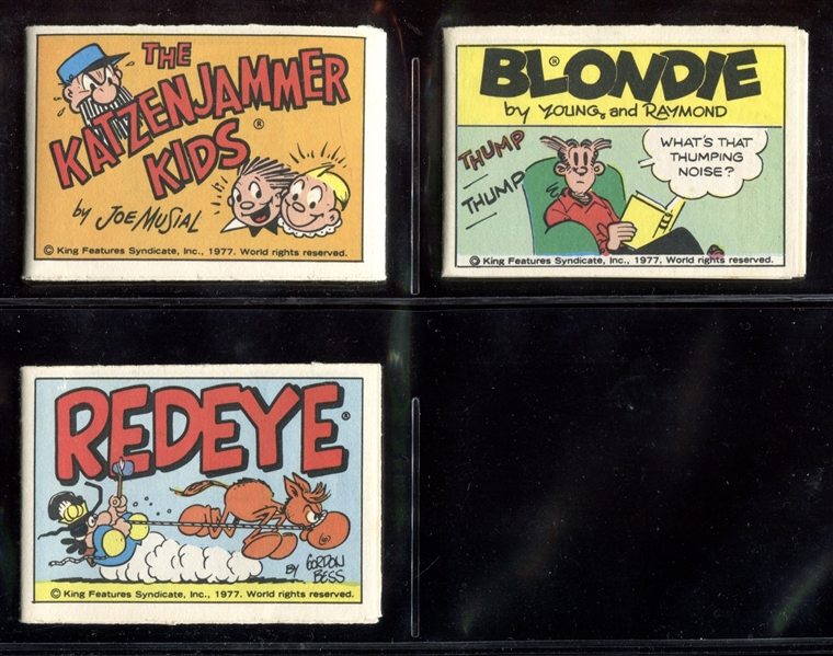 King Feature's Comic Booklets Lot of (3) With Blondie