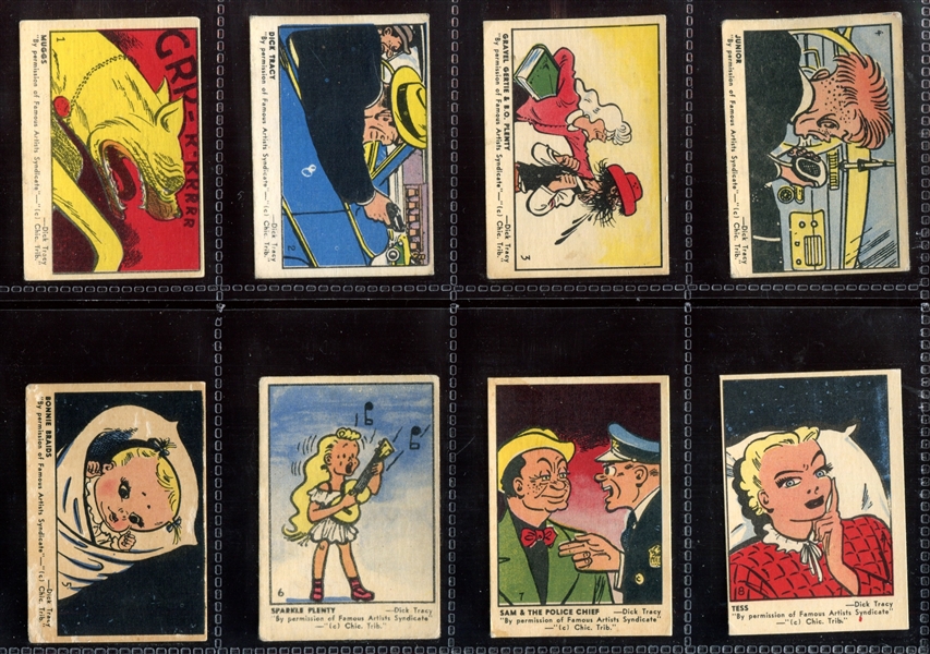 V339-3 Parkhurst Cartoon Comics Lot of (8) Cards