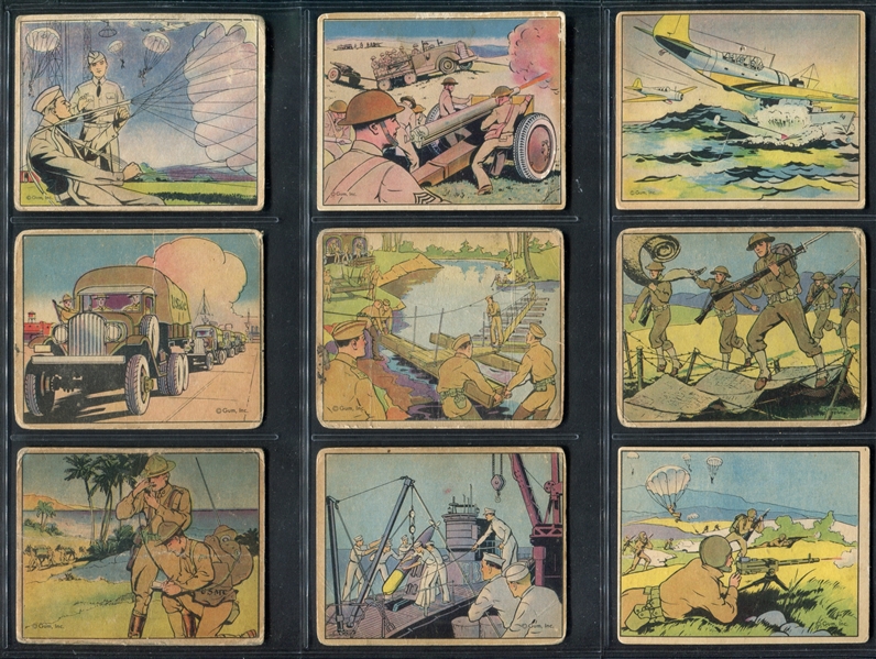 Mixed R War Card Lot of (20)