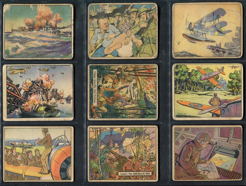 Mixed R War Card Lot of (20)