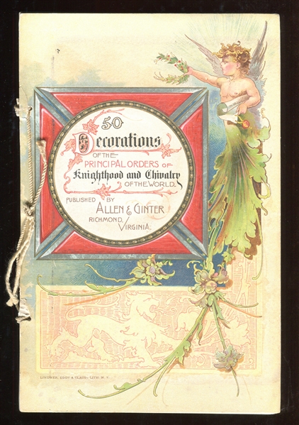 A6 Allen & Ginter World's Decorations Album