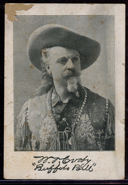 Early 1900's William Buffalo Bill Cody Chromolithographed Cabinet