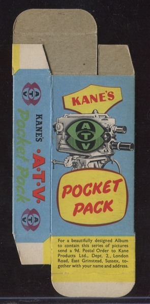 1960's Kane's (UK) Candy Box Picturing Superman