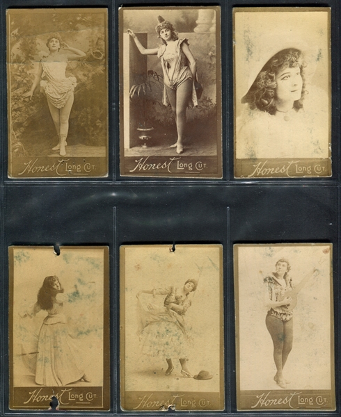 N150 Duke Honest Long Cut Actresses Lot of (47) Cards