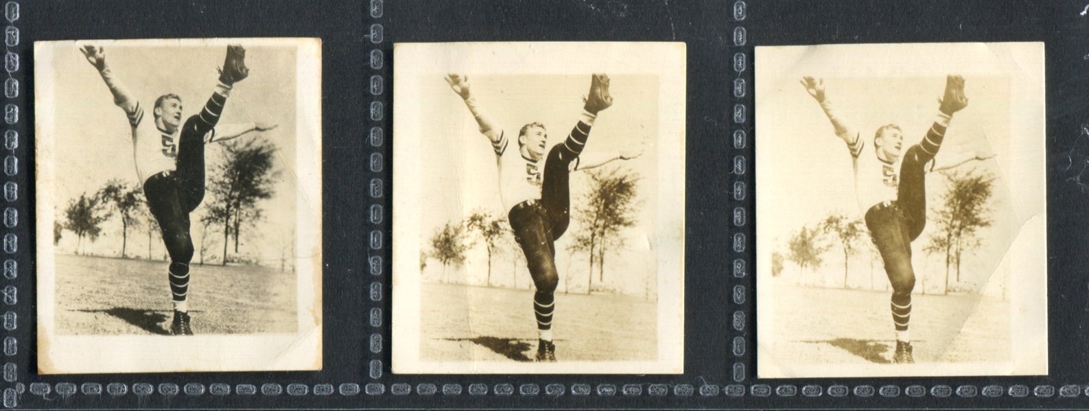 F273-19 Kellogg's Pep Football Lot of (11) Cards