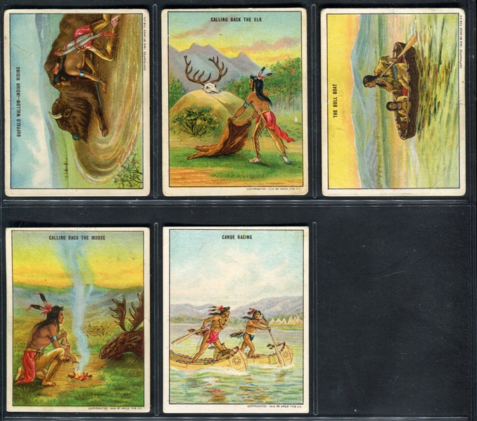 T73 Hassan Cigarettes Indian Life in the '60's Complete Set of (50) Cards