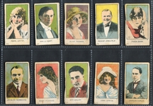 I.F.S. Actor/Actress Complete Set of (10) Cards