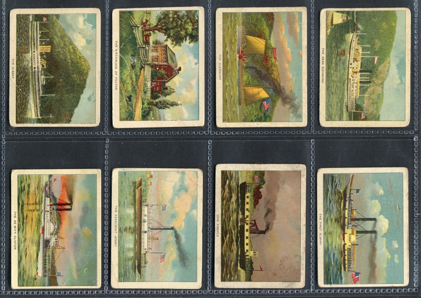 T72 Turkey Red Hudson Fulton Complete Set of (25) Cards