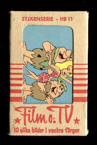 1960's Swedish Unopened Pack with Flinstones Showing