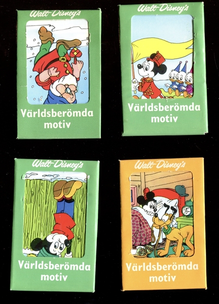 1970's Swedish Walt Disney Unopened Packs