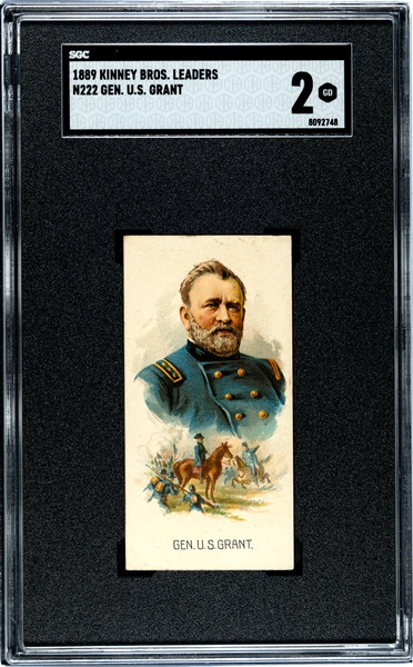 N222 Kinney Leaders Ulysses S. Grant (Narrow Version) SGC2 Good