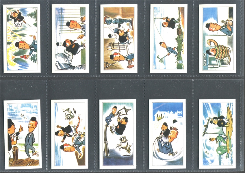 1968 Primrose Confectionery Laurel & Hardy Complete Set of (50) Cards