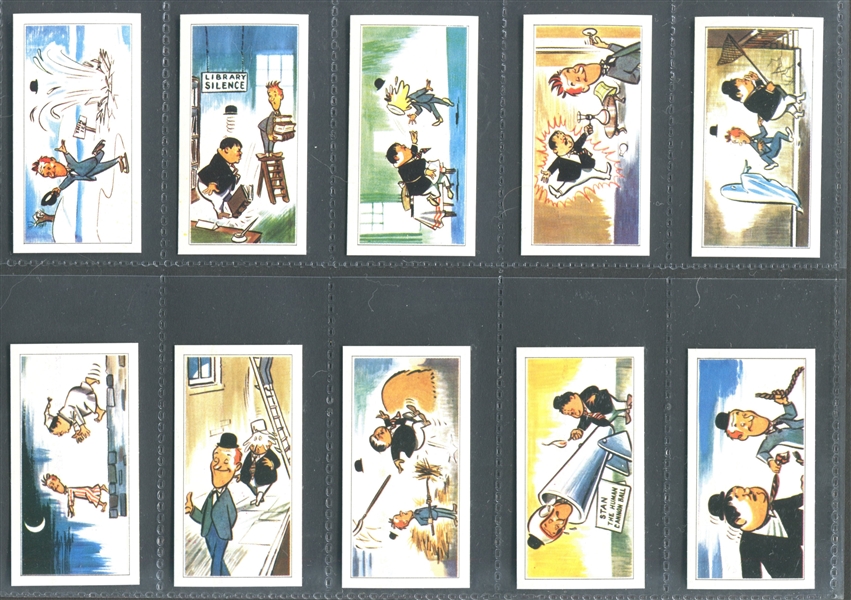 1968 Primrose Confectionery Laurel & Hardy Complete Set of (50) Cards