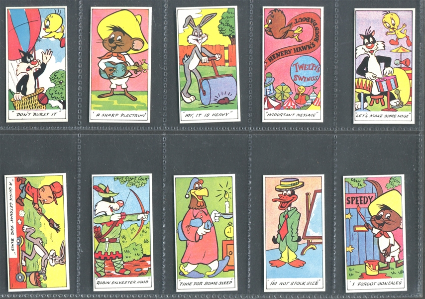 1964 Primrose Confectionery Bugs Bunny Complete Set of (50) Cards