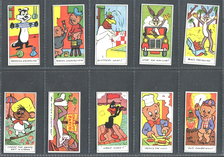 1964 Primrose Confectionery Bugs Bunny Complete Set of (50) Cards