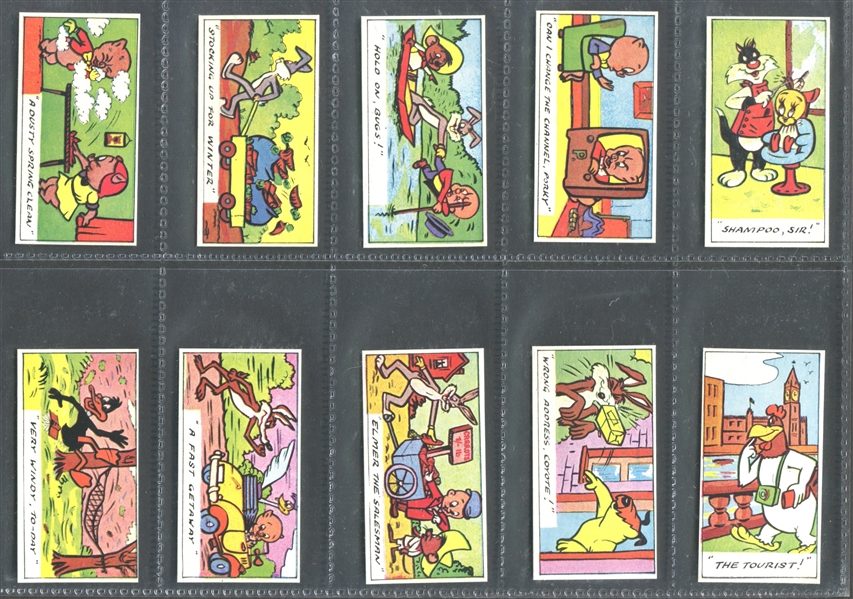 1964 Primrose Confectionery Bugs Bunny Complete Set of (50) Cards