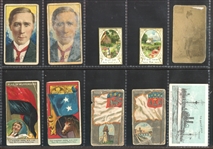 Mixed Lot of (14) "N", "T" and "D" Cards With Uncataloged