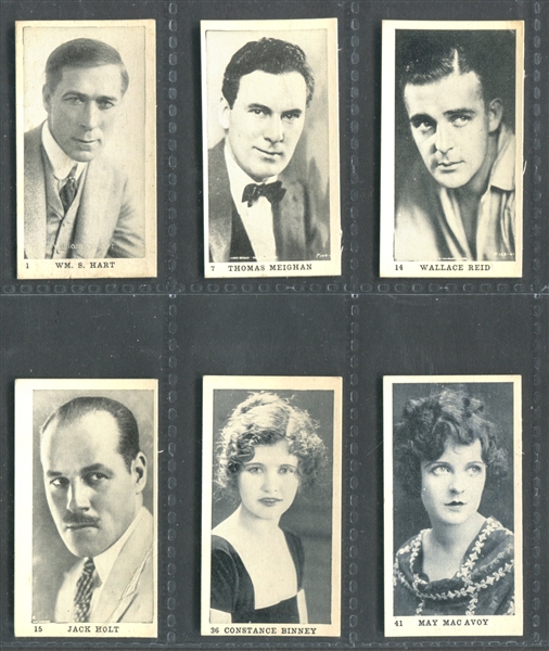 T85-2 Strollers Movie Stars Lot of (11) High Grade Cards