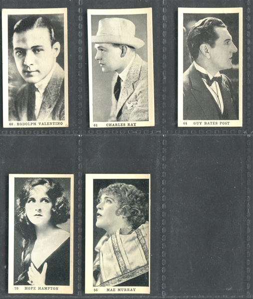 T85-2 Strollers Movie Stars Lot of (11) High Grade Cards