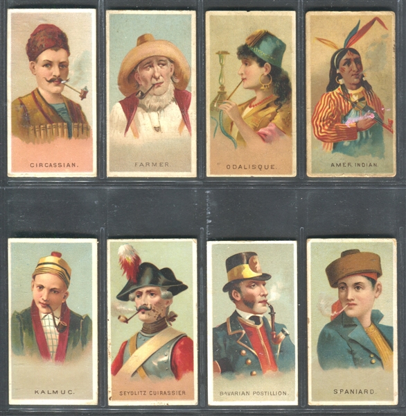 N33 Allen & Ginter World's Smokers Lot of (23) Cards