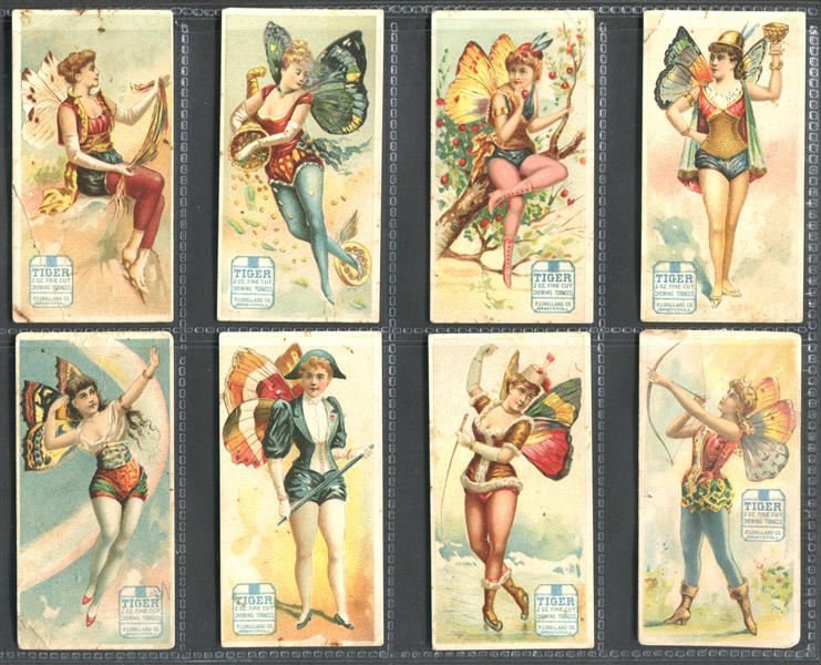 N256 Lorillard Ancient Mythology Burlesqued Lot of (18) Cards