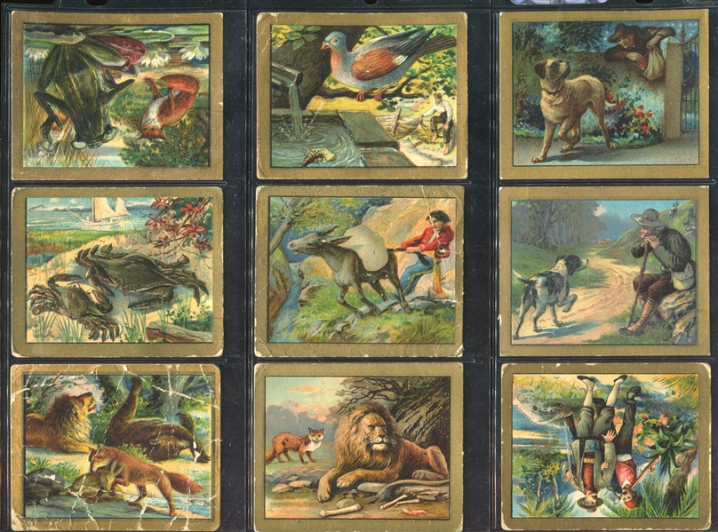 T57 Turkish Trophies Fable Series (Series II) Lot of (32) Cards