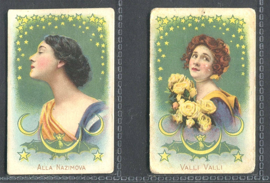 T27 Fatima Cigarettes Actresses Lot of (10) Cards