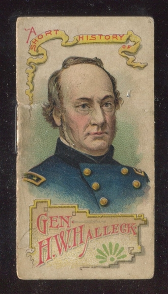 N78 Duke Histories of Generals Booklet - Gen. H.W. Halleck