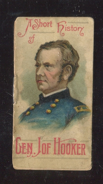 N78 Duke Histories of Generals Booklet - Gen. Joe Hooker