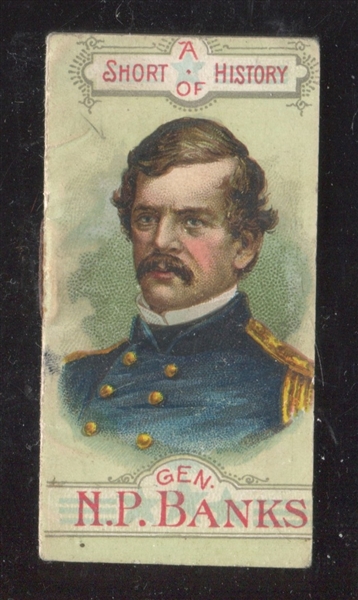 N78 Duke Histories of Generals Booklet - Gen. N. P. Banks