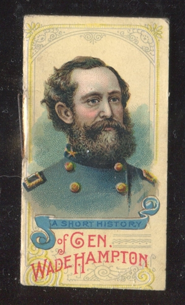 N78 Duke Histories of Generals Booklet - Gen. Wade Hampton