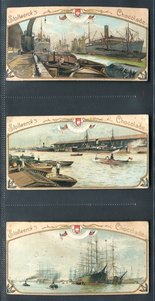 1898 Stollwerck Chocolates (Germany) Album #3 Complete With 360 Cards