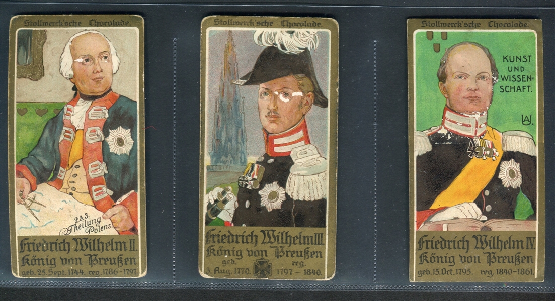 1898 Stollwerck Chocolates (Germany) Album #3 Complete With 360 Cards