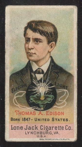 N365 Lone Jack Inventors - Thomas Edison