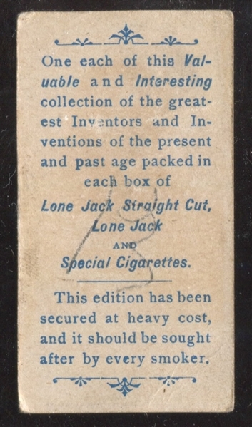 N365 Lone Jack Inventors - Alexander Graham Bell 