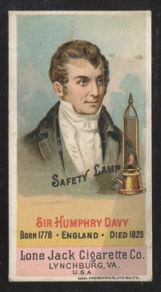 N365 Lone Jack Inventors - Sir Humphry Davy