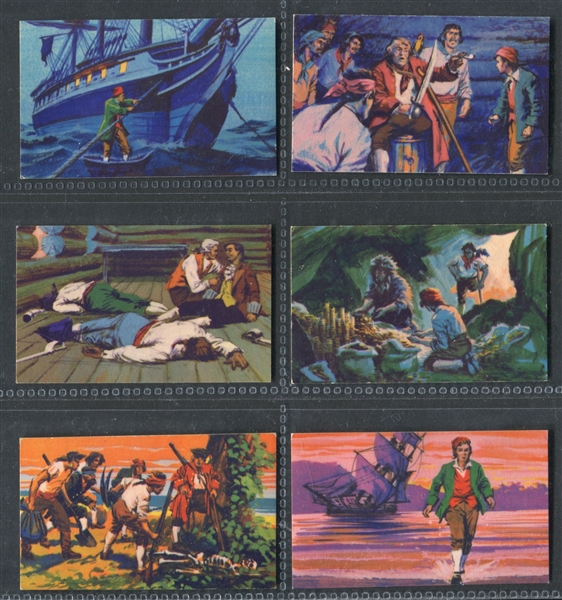 1970's Peak Frean (Australia) Treasure Island Lot of (15) Cards