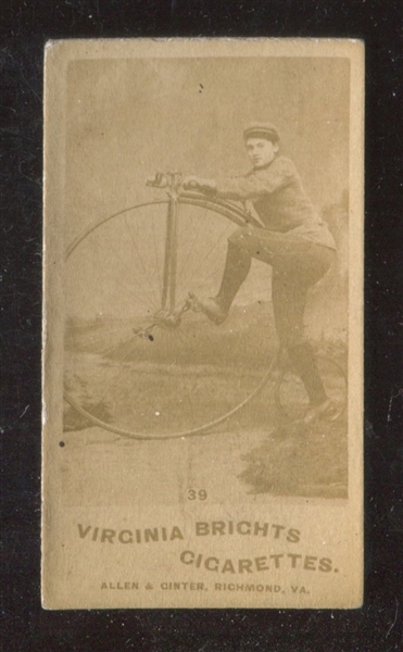 N49 Allen & Ginter Girl Cyclists #39