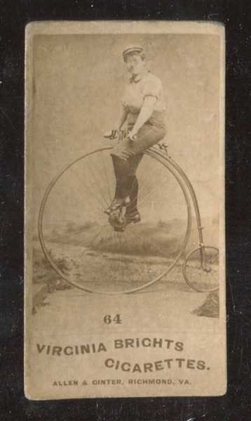 N49 Allen & Ginter Cirl Cyclists #64