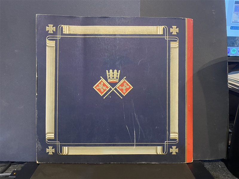 1930's German Waldorf-Astoria Uniformen (Uniform) Complete Album With Cards (BLUE)