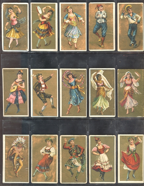 N225 Kinney National Dances Lot of (41) Cards