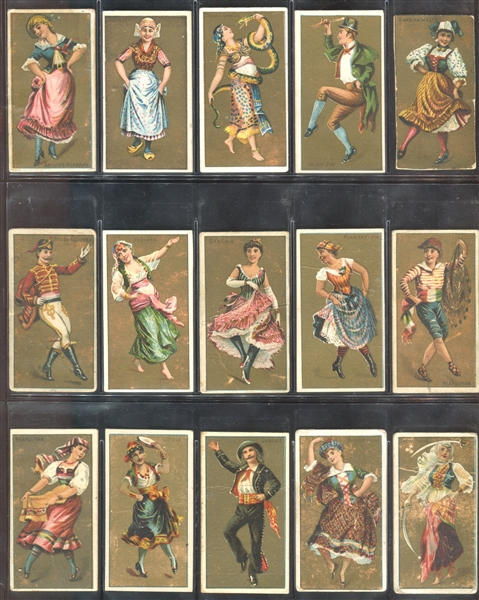 N225 Kinney National Dances Lot of (41) Cards