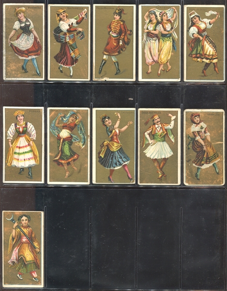 N225 Kinney National Dances Lot of (41) Cards