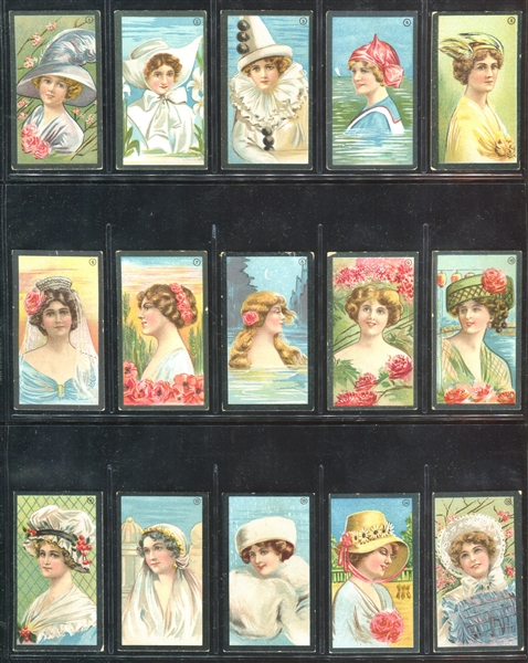 C94 Imperial Tobacco (Canada) Pretty Girls Complete Set of (50) Cards