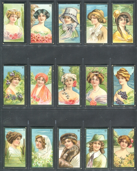 C94 Imperial Tobacco (Canada) Pretty Girls Complete Set of (50) Cards