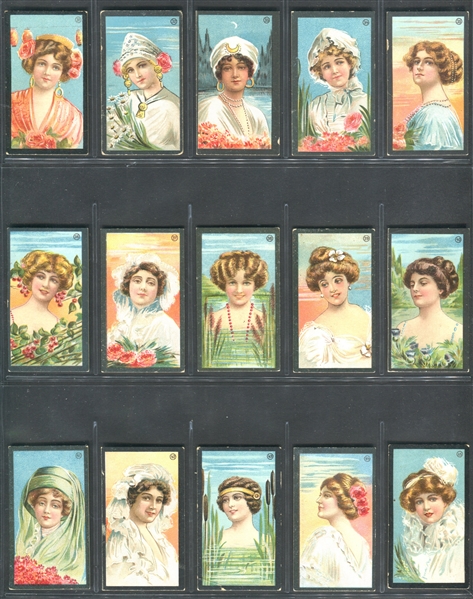 C94 Imperial Tobacco (Canada) Pretty Girls Complete Set of (50) Cards